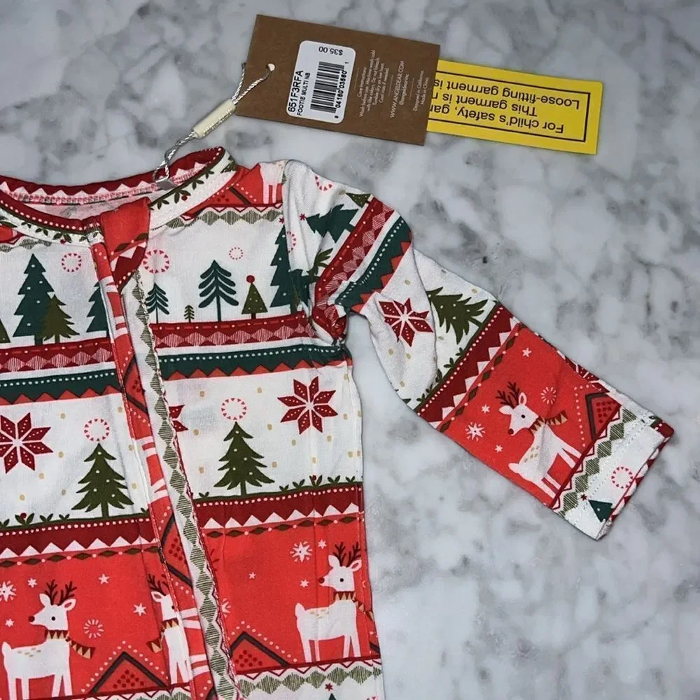 NWT ANGEL DEAR HOLIDAY FOOTIE